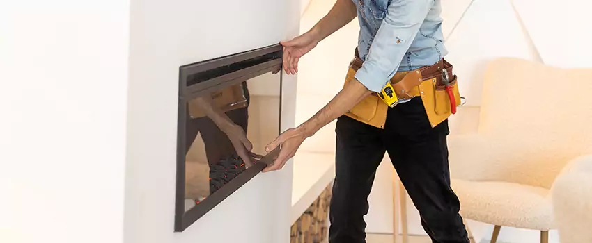 Metal Fireplace Installation in Parkville, Maryland