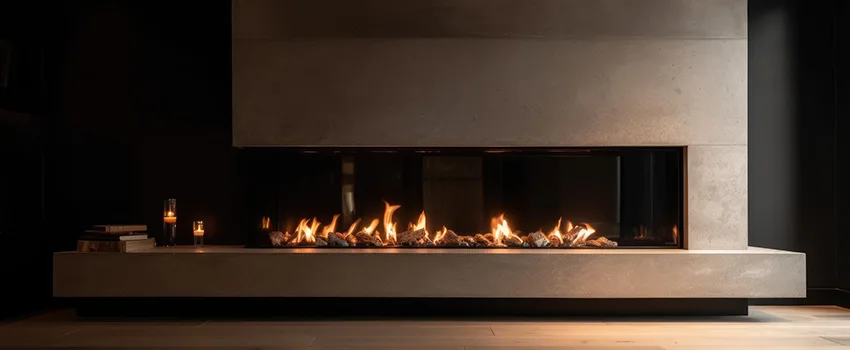 Gas Fireplace Ember Bed Design Services in Parkville, Maryland