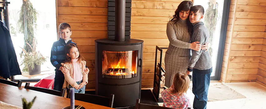 Morso Cast Iron Fireplace Insert Installation in Parkville, Maryland