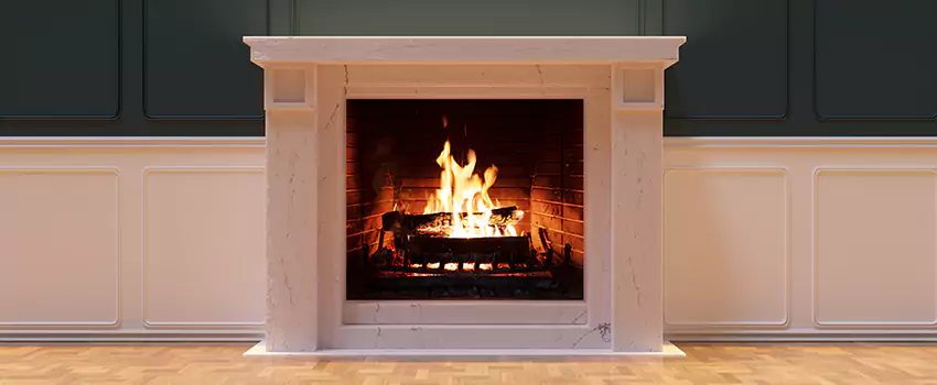 Open Flame Wood-Burning Fireplace Installation Services in Parkville, Maryland