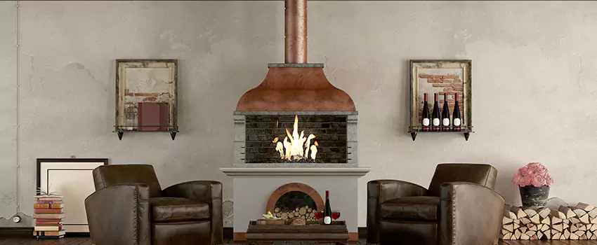 Thelin Hearth Products Providence Pellet Insert Fireplace Installation in Parkville, MD