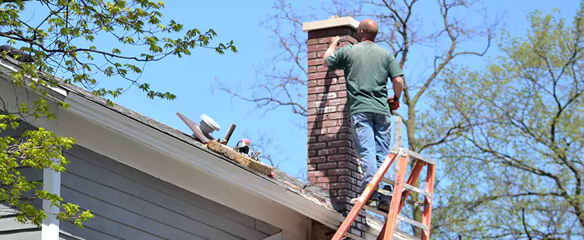 Vinyl and PVC Chimney Flashing Installation in Parkville, MD